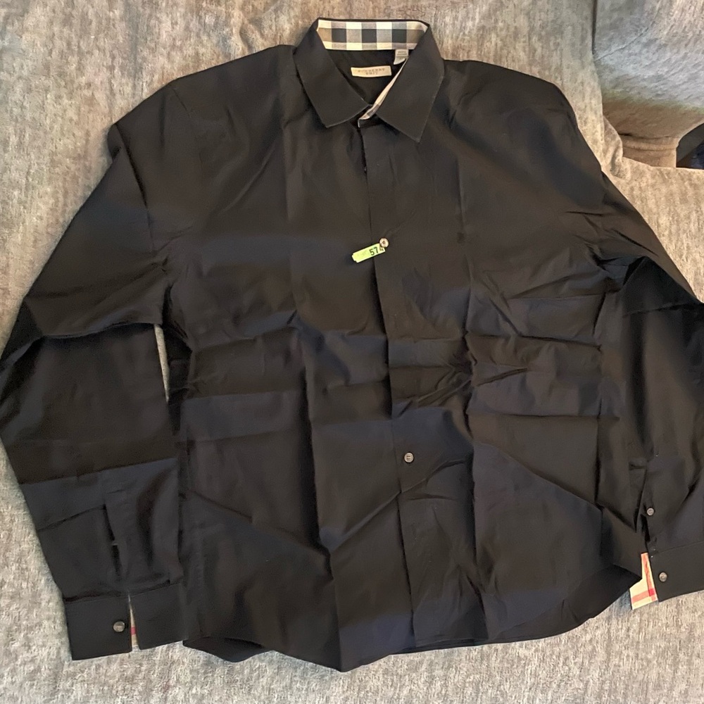 Burberry britt Black button up Shirt